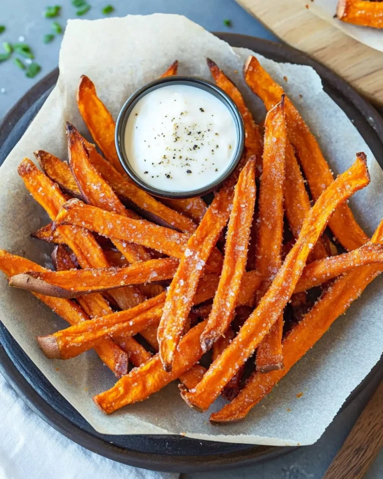Crispy-Oven-Baked-Sweet-Potato-Fries-Recipe