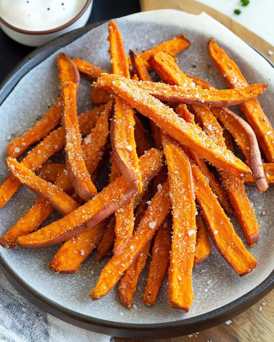 Crispy Oven Baked Sweet Potato Fries
