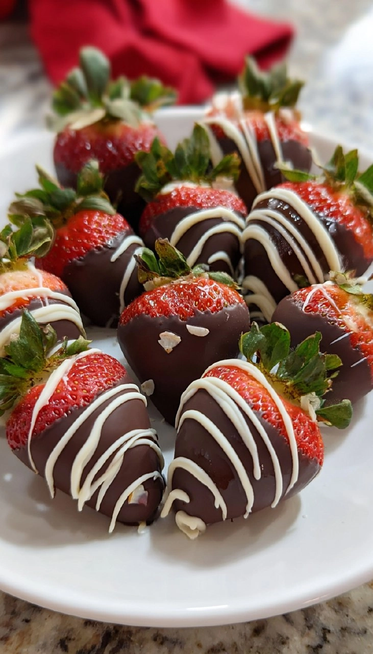 Easy Chocolate Covered Strawberries 8 Easy-Chocolate-Covered-Strawberries-Recipe