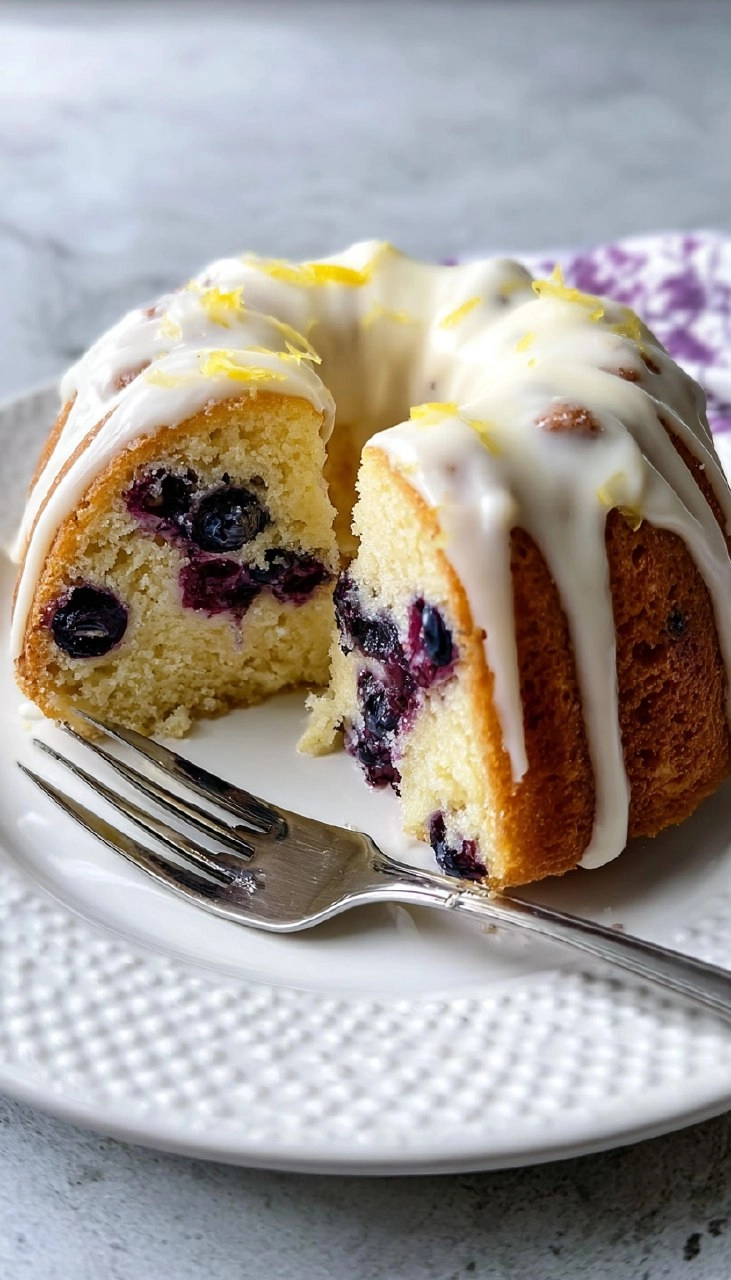 Lemon Blueberry Bundt Cake 90 Lemon Blueberry Bundt Cake
