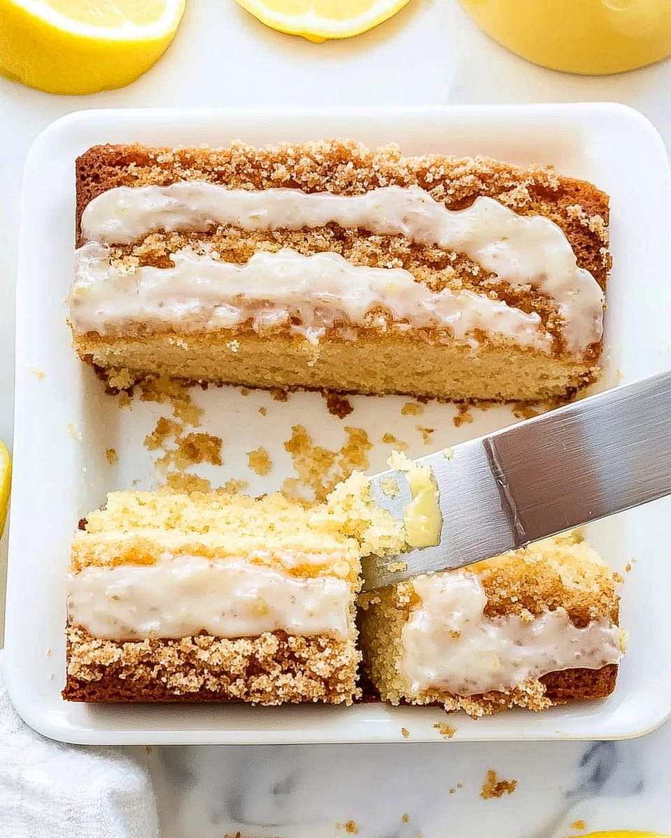 Lemon Curd Coffee Cake
