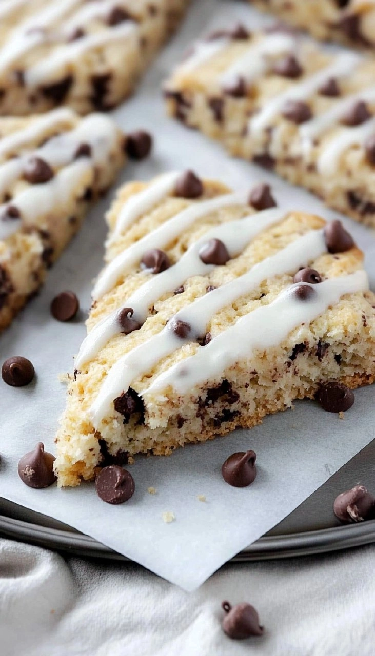 Chocolate Chip Scones 123 Chocolate Chip Scones