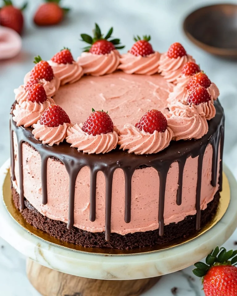 Chocolate-Strawberry-Cake-Recipe