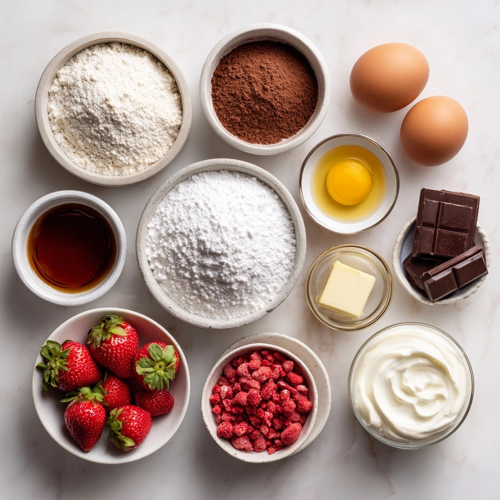 Chocolate Strawberry Cake