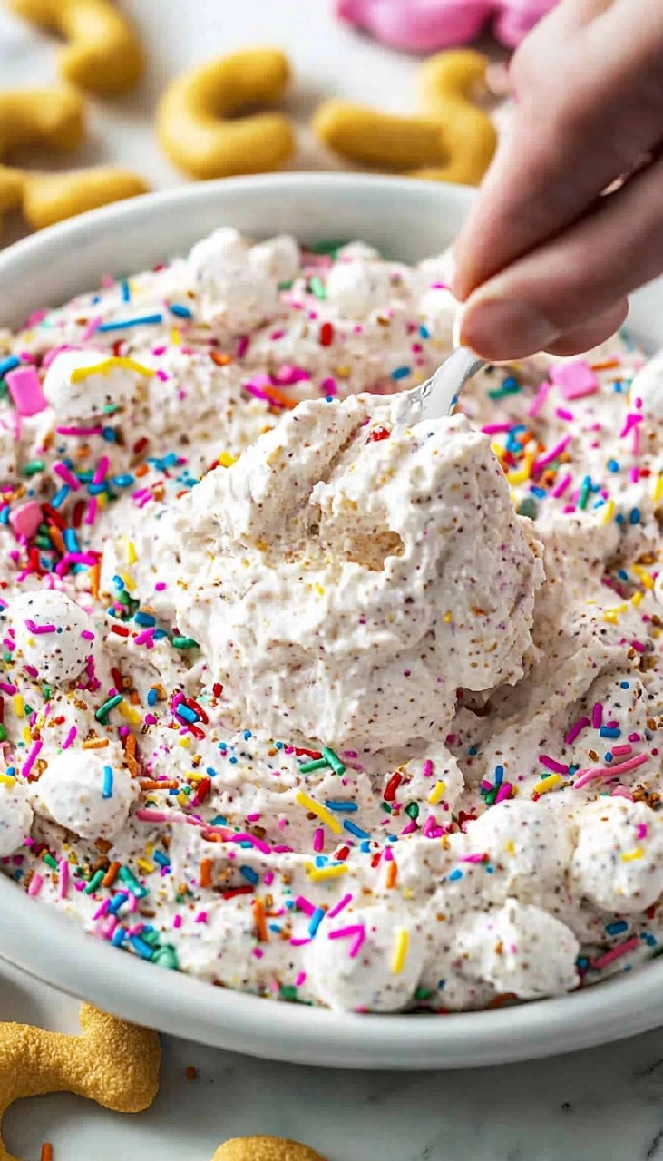 Fluffy Funfetti Dip
