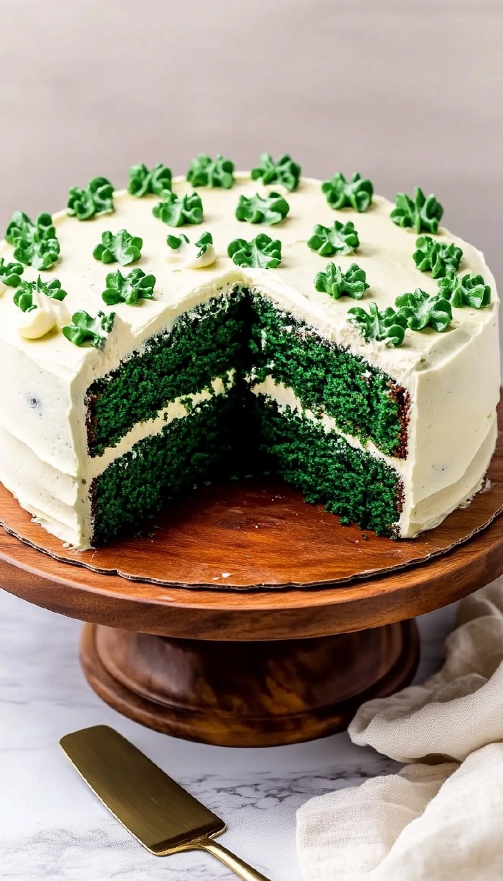 Green Velvet Cake 152 Green Velvet Cake