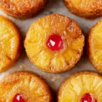 Mini-Pineapple-Upside-Down-Cakes-Recipe