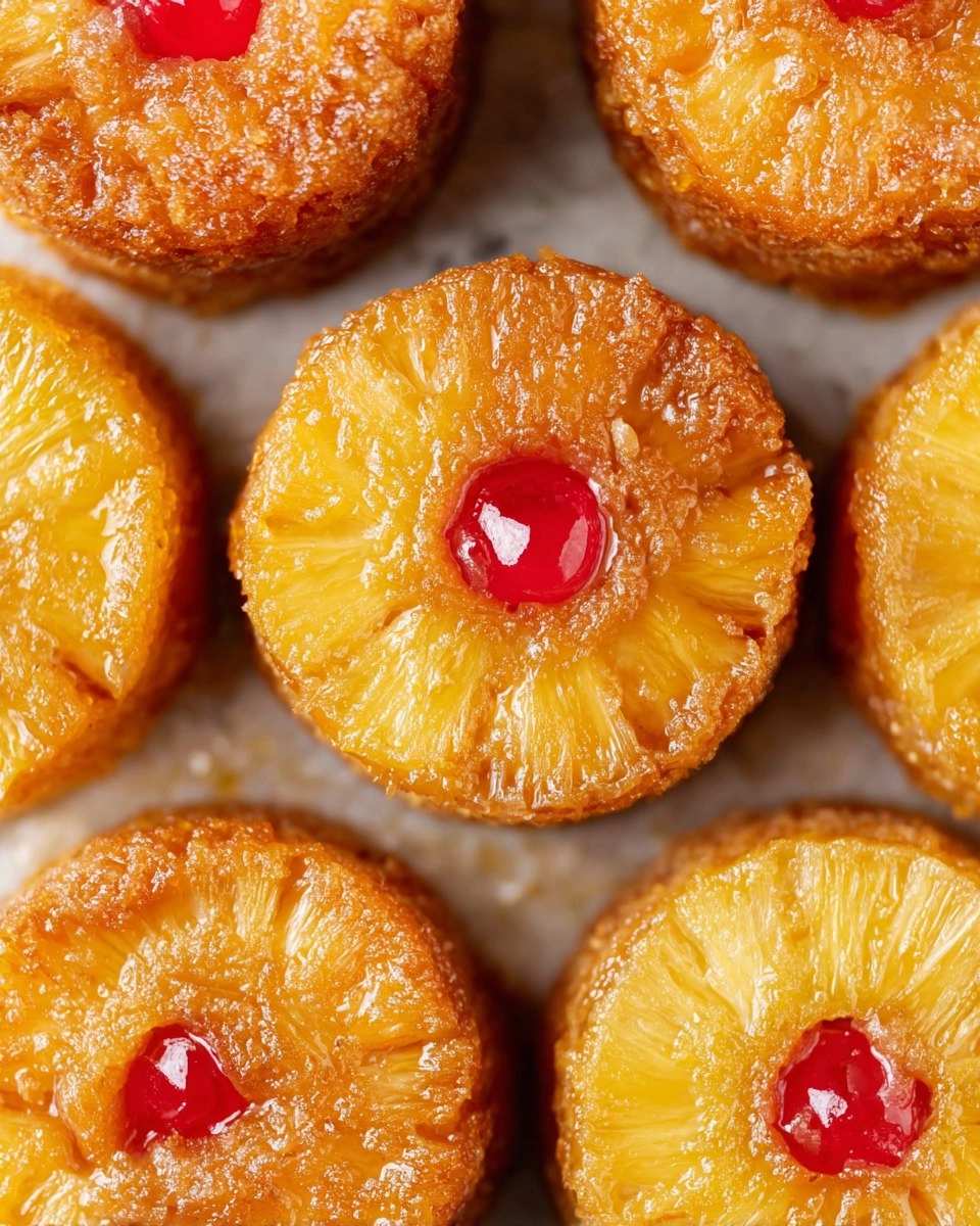 Mini-Pineapple-Upside-Down-Cakes-Recipe