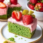 Strawberry Matcha Latte Cake 143 Strawberry-Matcha-Latte-Cake-Recipe