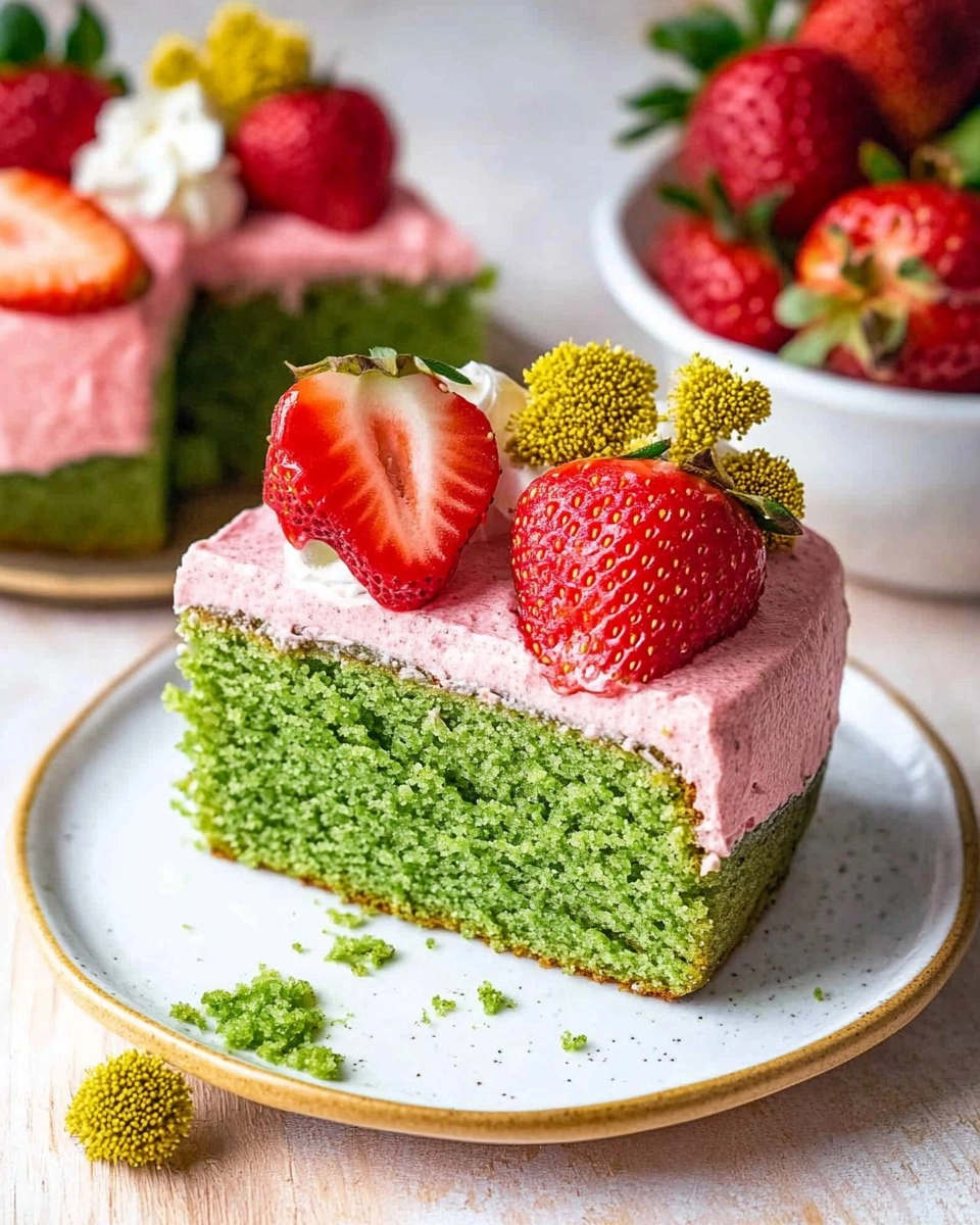 Strawberry Matcha Latte Cake 5 Strawberry-Matcha-Latte-Cake-Recipe