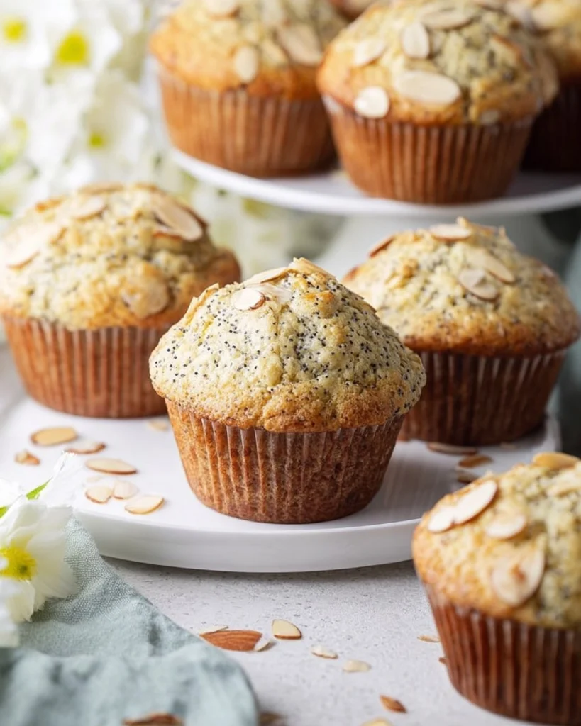 Almond-Poppy-Seed-Muffins-Recipe