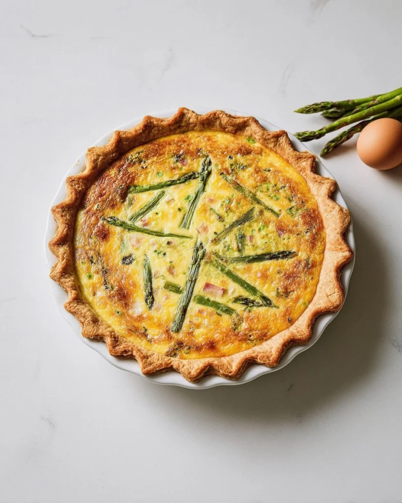 Asparagus-and-Ham-Quiche-Recipe
