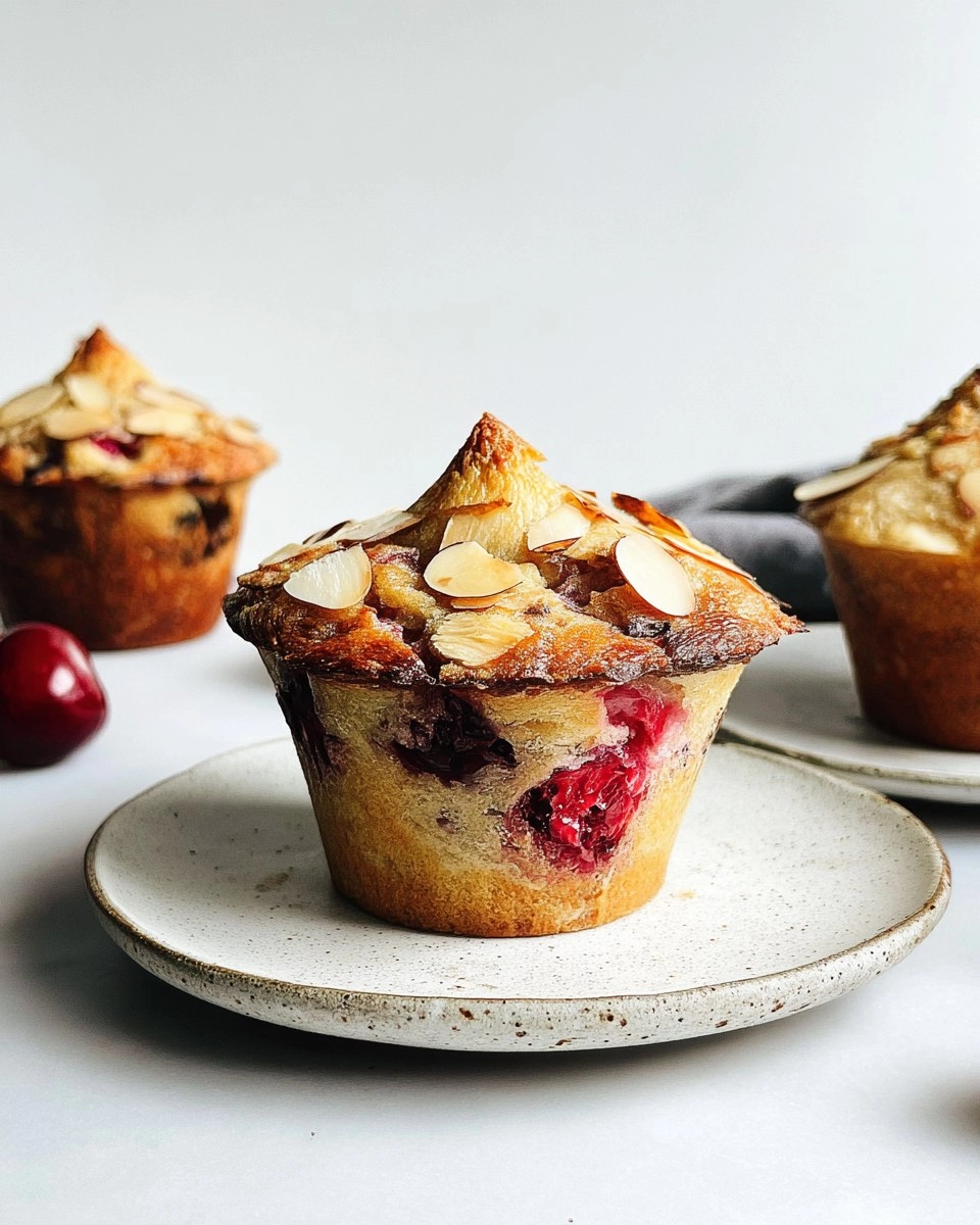 Cherry Almond Muffins 124 Cherry Almond Muffins