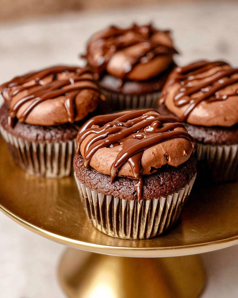Chocolate Ganache Cupcakes