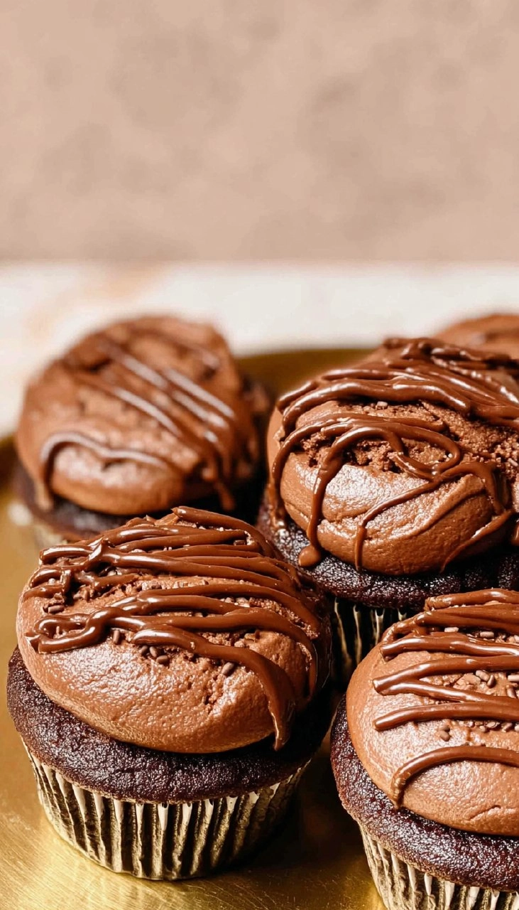 Chocolate Ganache Cupcakes