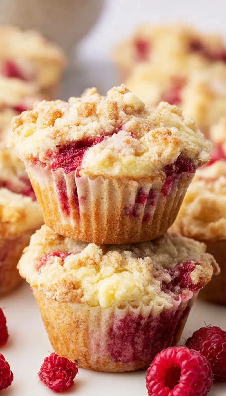 Double Raspberry Muffins
