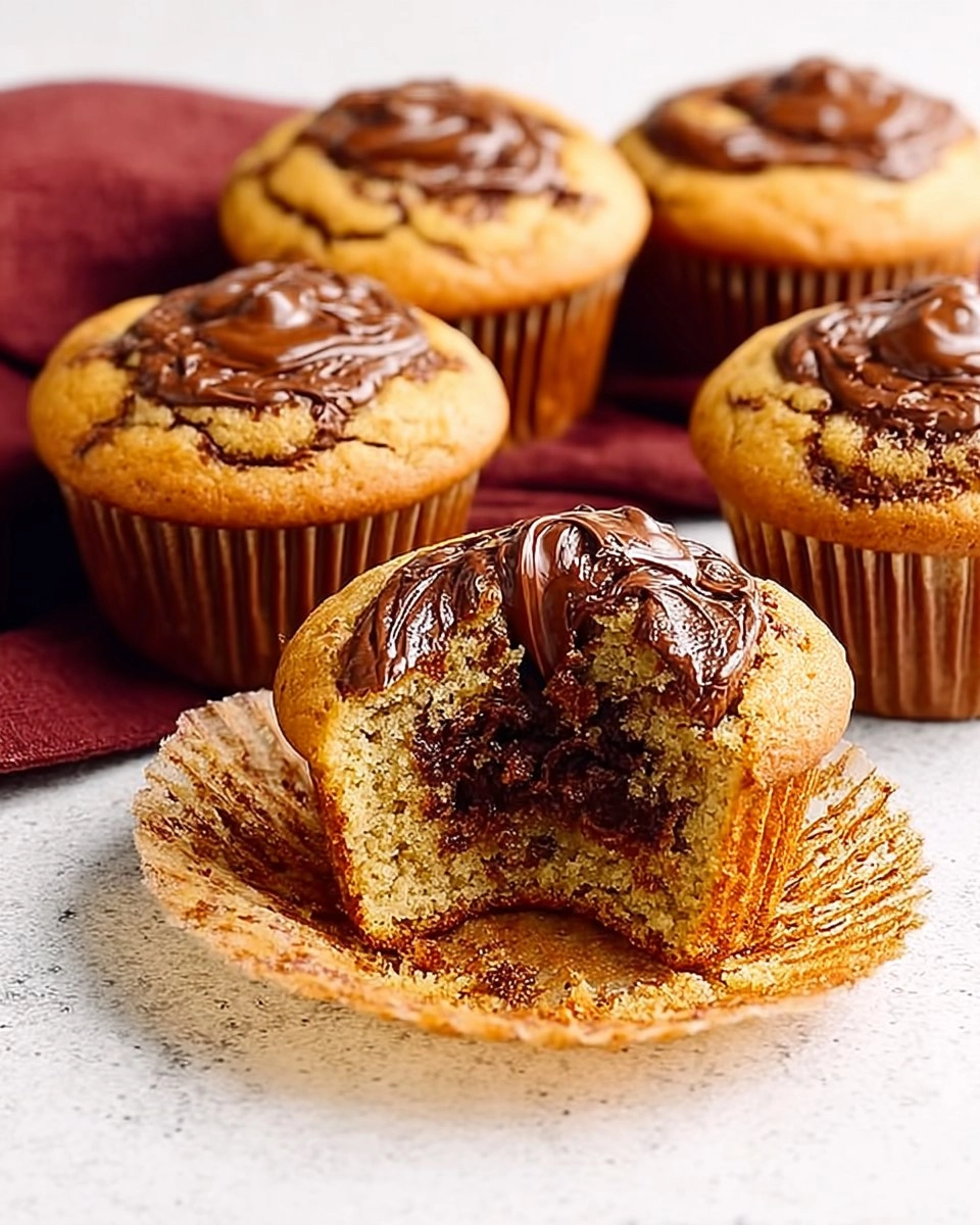 Fluffy-Nutella-Muffins-Recipe