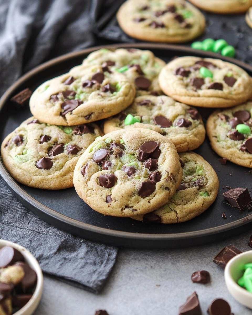 Mint-Chocolate-Chip-Cookies-Recipe
