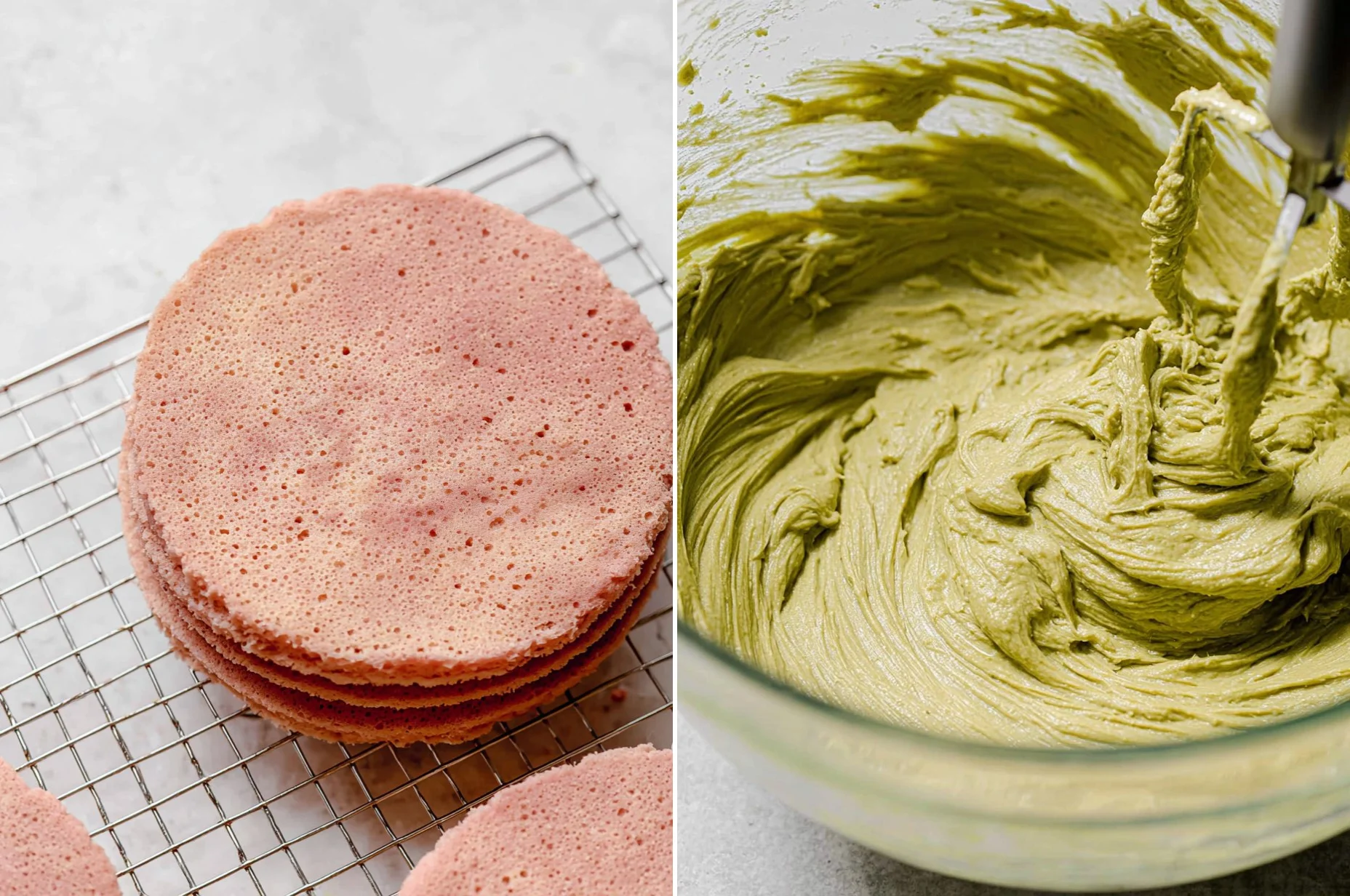 Pistachio Raspberry Cake