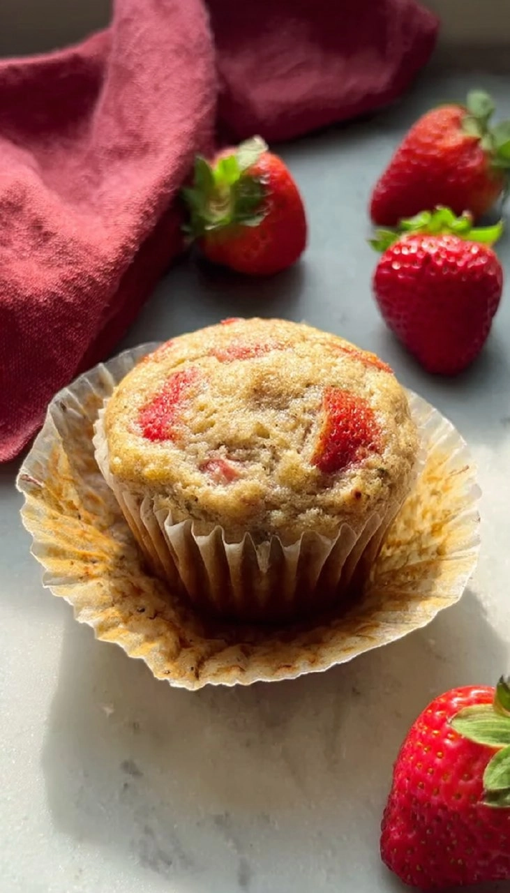 Strawberry Banana Muffins