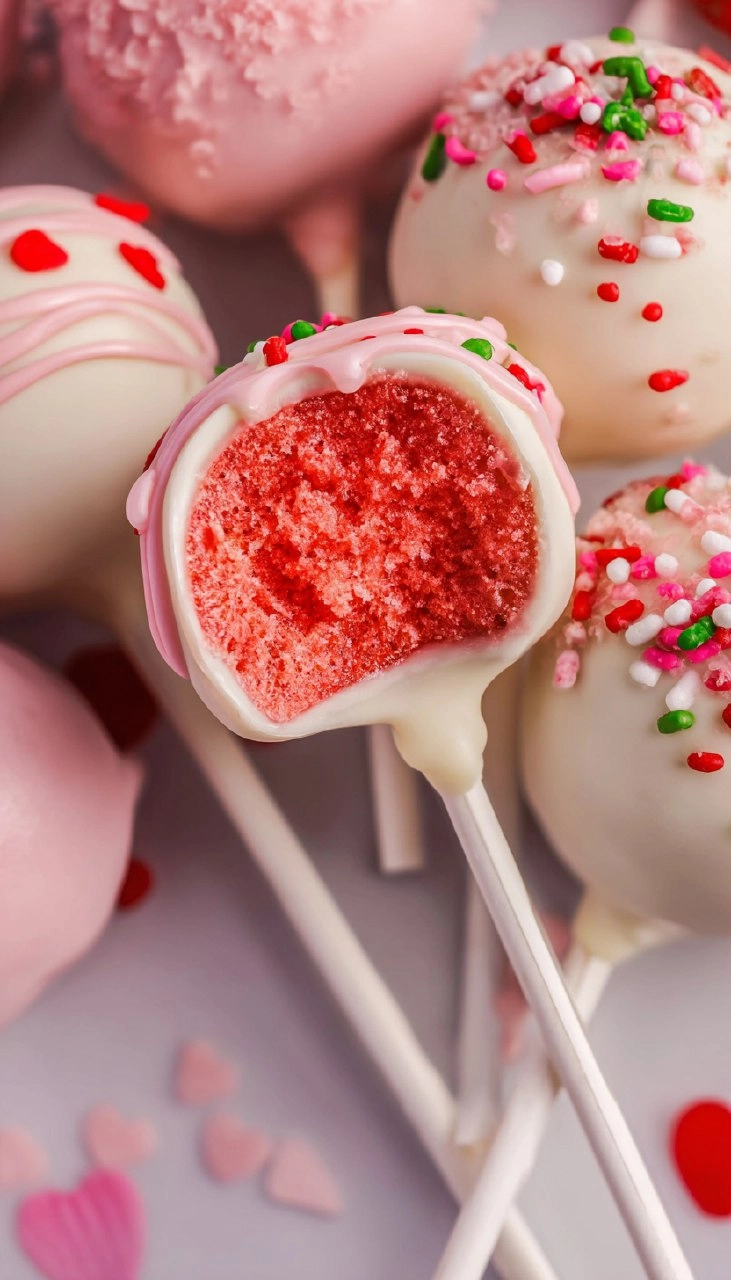 Strawberry Cake Pops