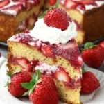 Strawberry-Cake-with-Fresh-Strawberries-Recipe
