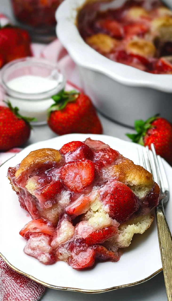 Strawberry Cobbler