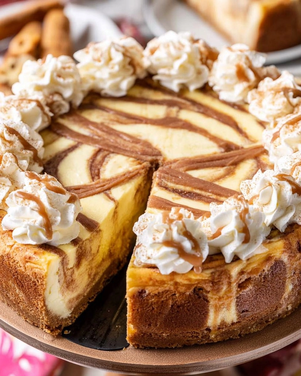 Cinnamon Roll Cheesecake