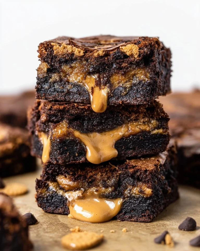Fudgy-Biscoff-Brownies-with-a-Gooey-Middle-Recipe
