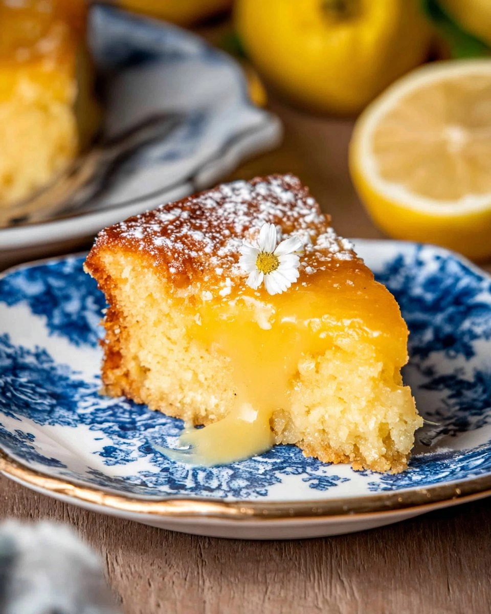 Lemon Gooey Butter Cake
