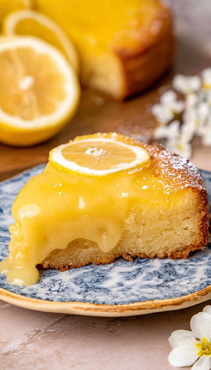 Lemon Gooey Butter Cake