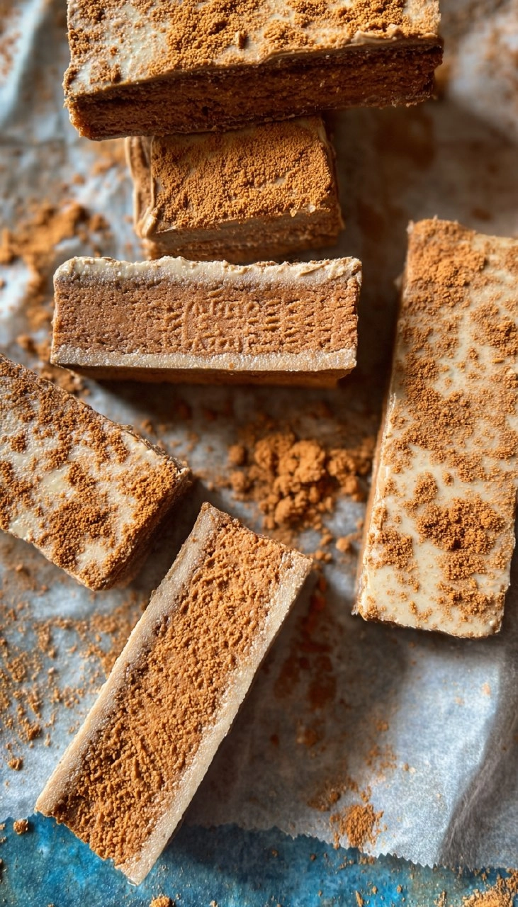 No Bake Biscoff Bars