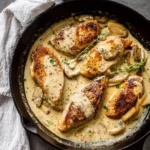 Pan-Fried-Chicken-in-Cream-Sauce-Recipe