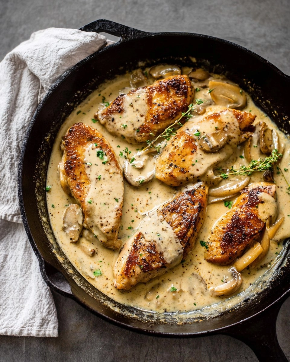 Pan-Fried-Chicken-in-Cream-Sauce-Recipe