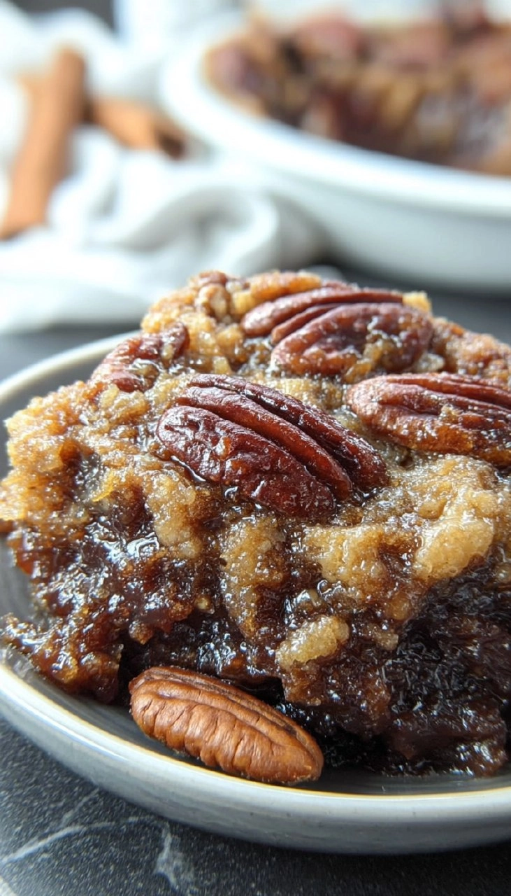 Pecan Pie Dump Cake