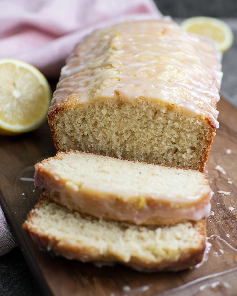 Sourdough Discard Lemon Pound Cake