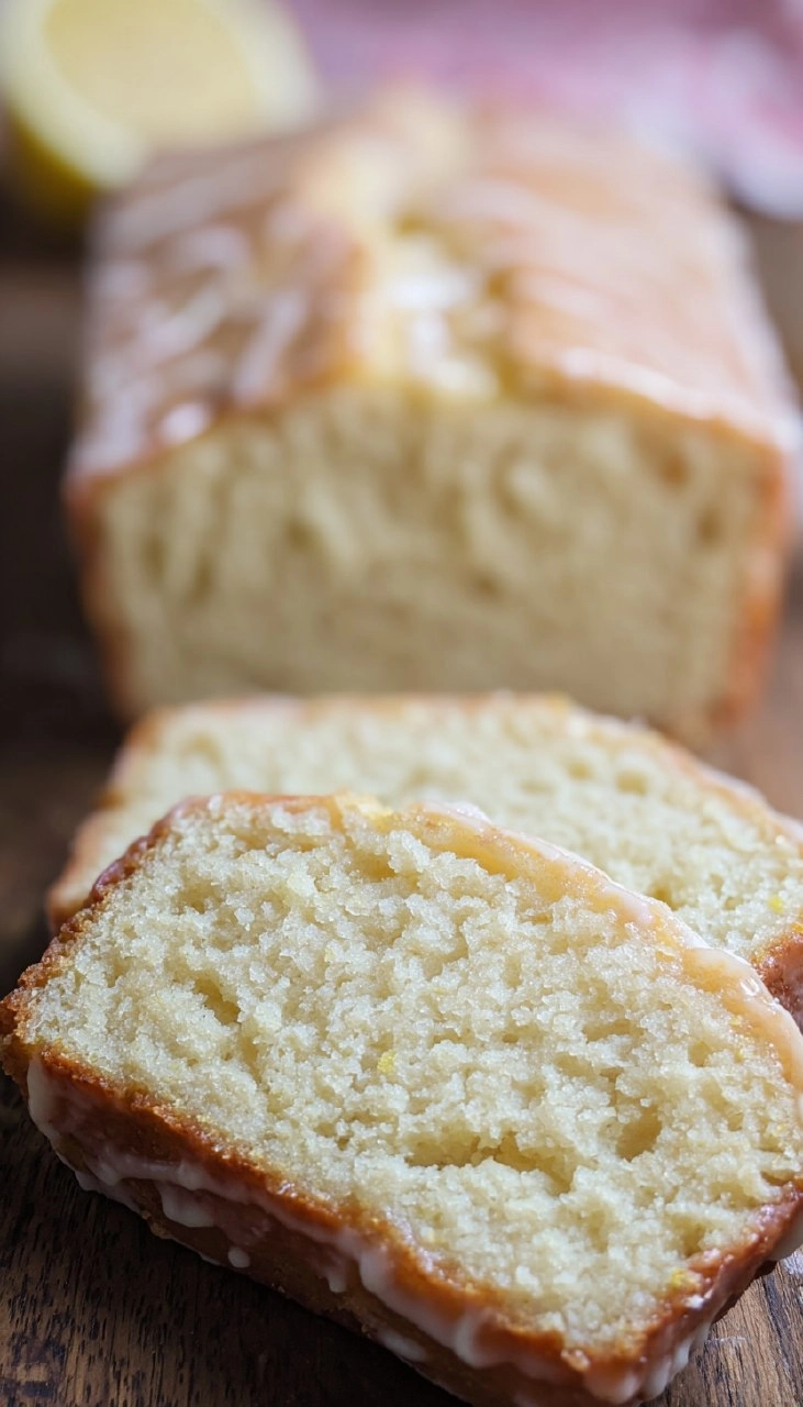 Sourdough Discard Lemon Pound Cake
