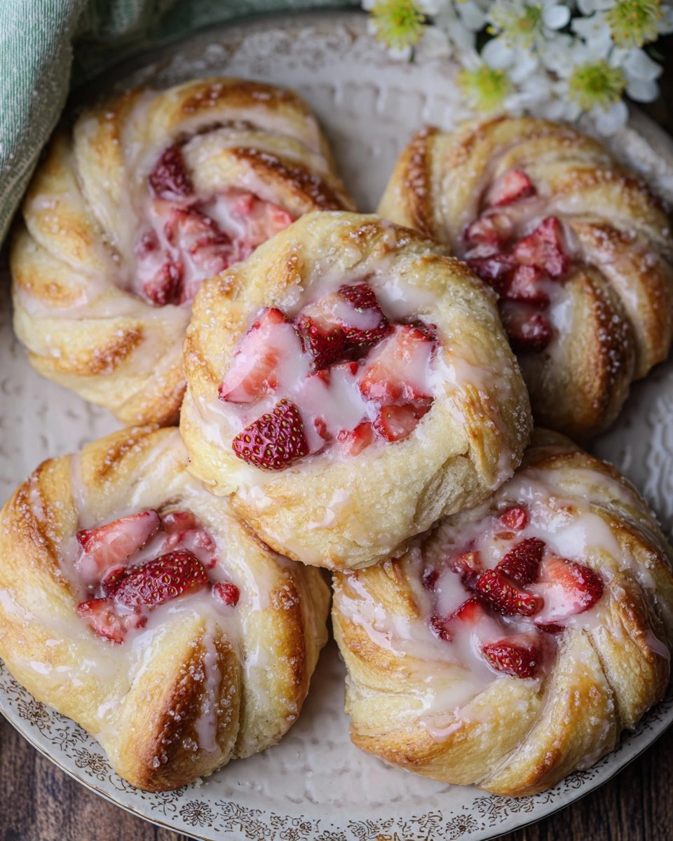 Sourdough Strawberry Cream Cheese Buns 2 Sourdough-Strawberry-Cream-Cheese-Buns-Recipe