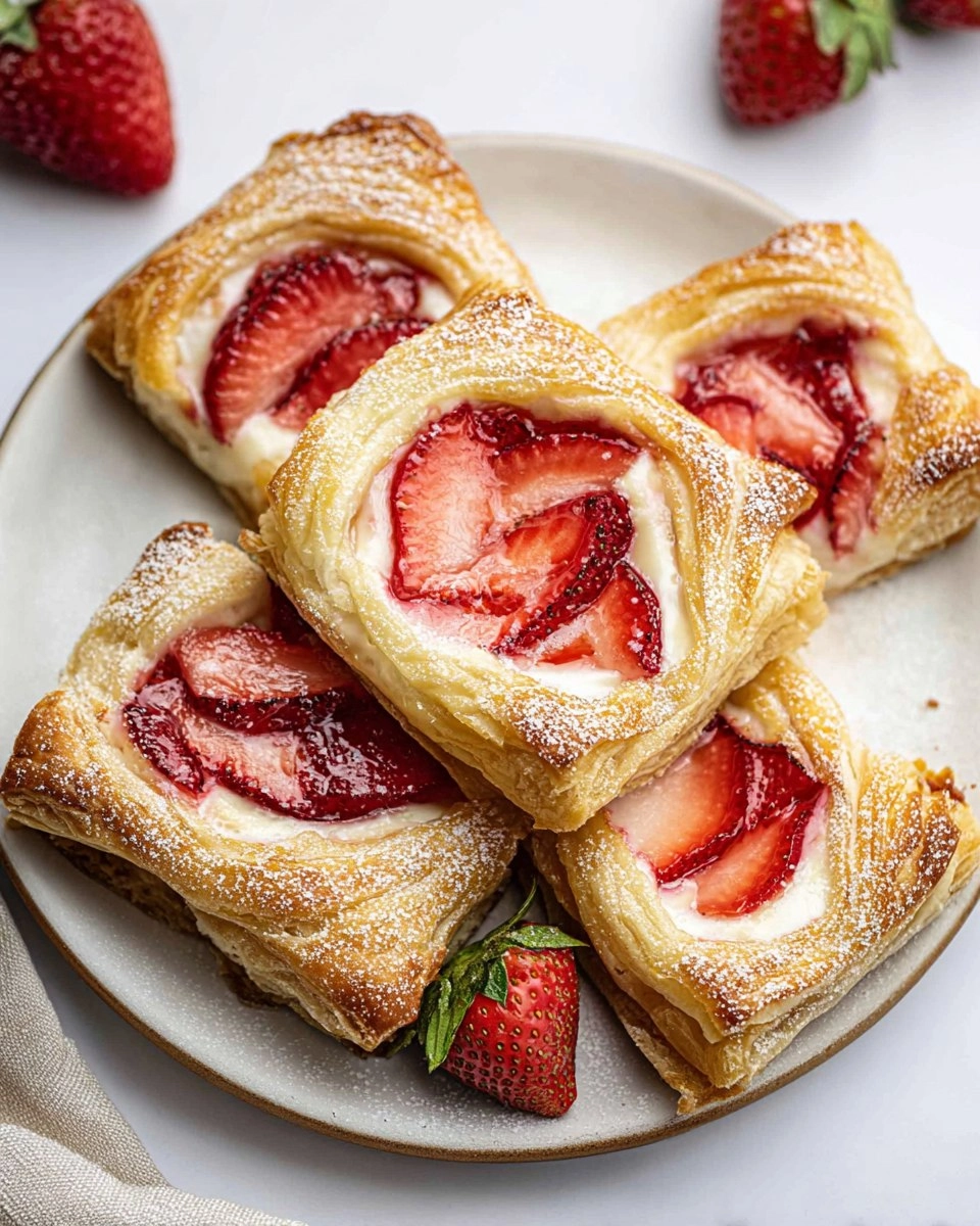 Strawberry Cream Cheese Danish 137 Strawberry Cream Cheese Danish