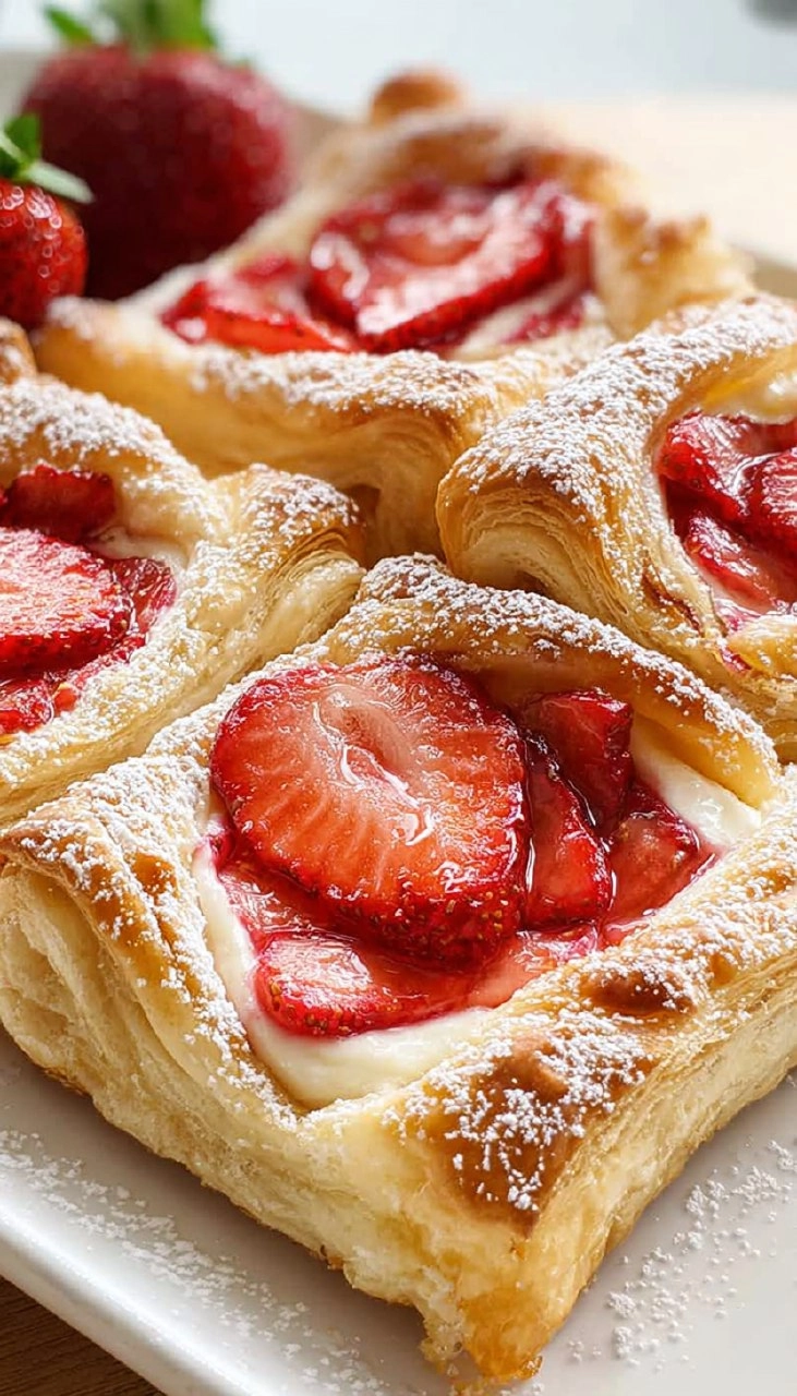 Strawberry Cream Cheese Danish 136 Strawberry Cream Cheese Danish