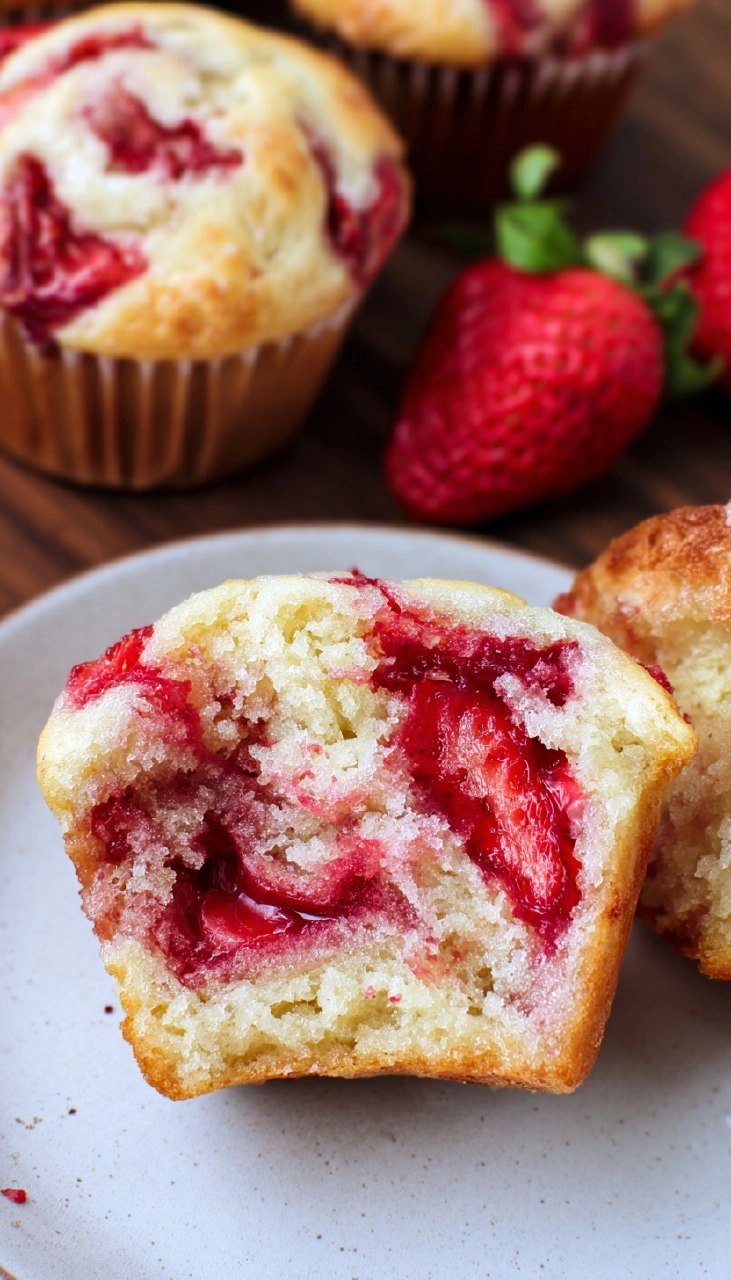 Strawberry Muffins