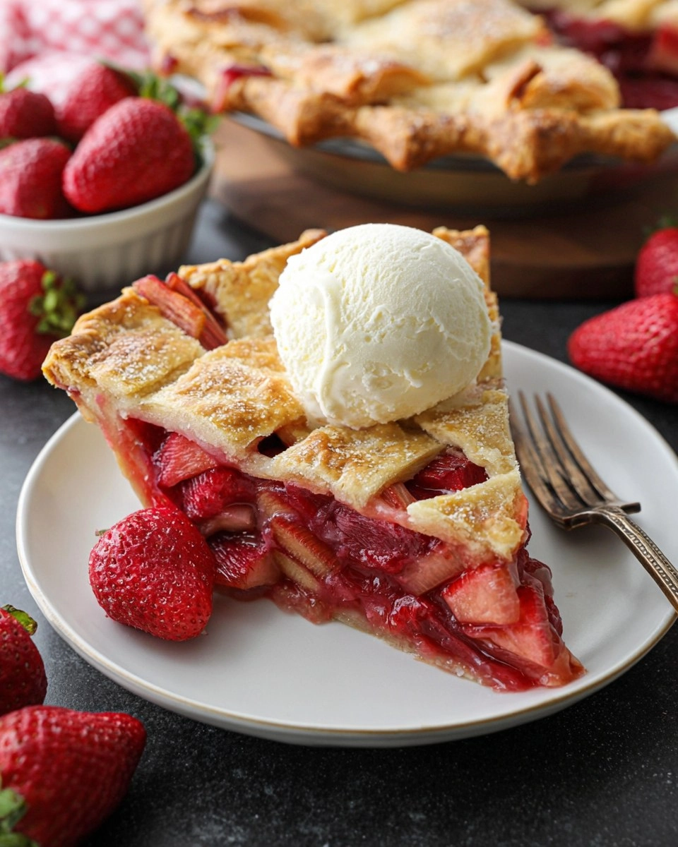 Strawberry Rhubarb Pie