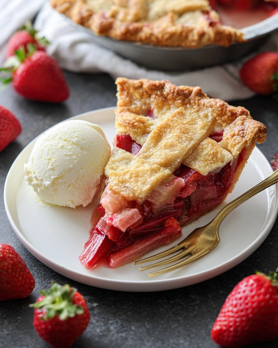 Strawberry Rhubarb Pie