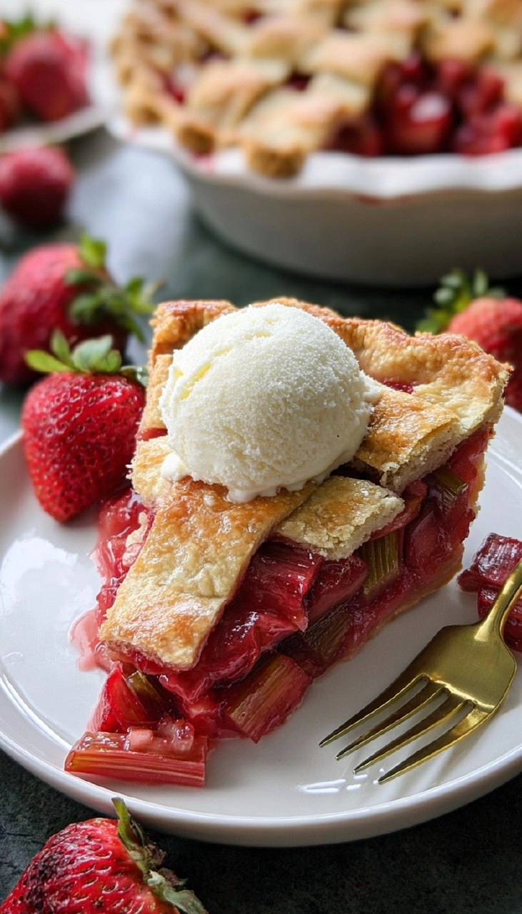 Strawberry Rhubarb Pie