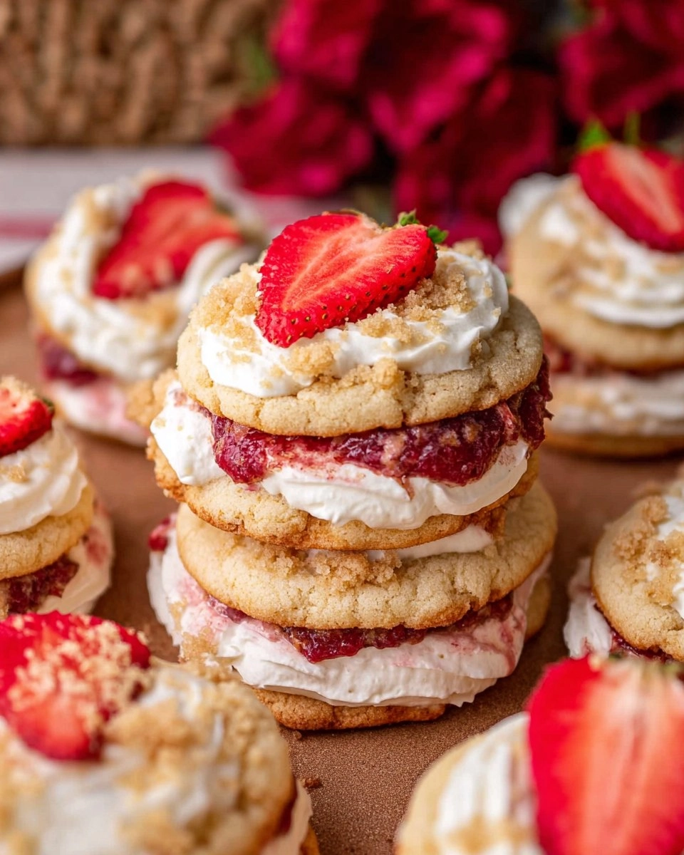 Strawberry Shortcake Cookies