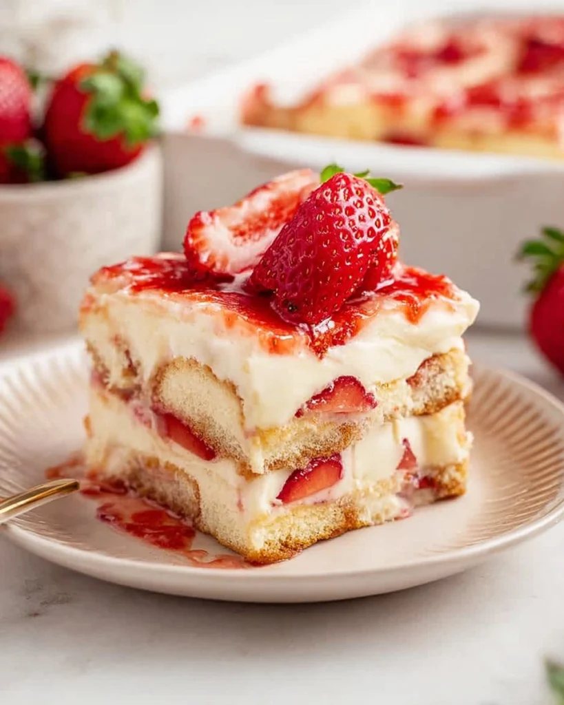 Strawberry-Shortcake-Tiramisu-Recipe