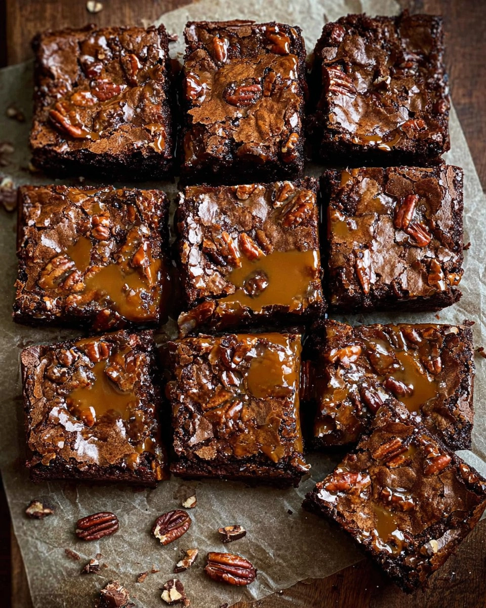 The Turtle Brownies 4 The-Turtle-Brownies-Recipe