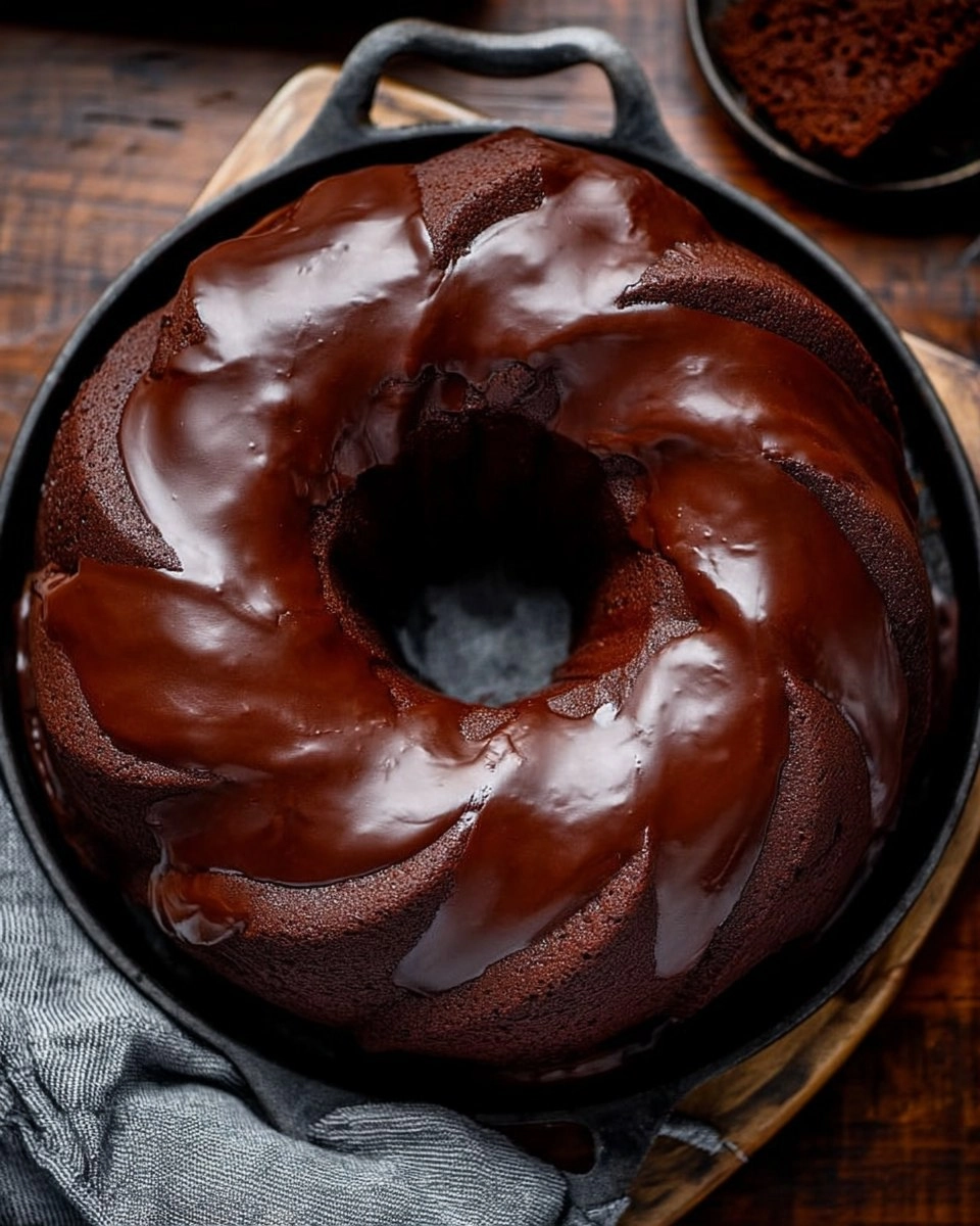 Triple Chocolate Pound Cake