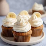Banana-Cupcakes-with-Vanilla-Ermine-Frosting-Recipe