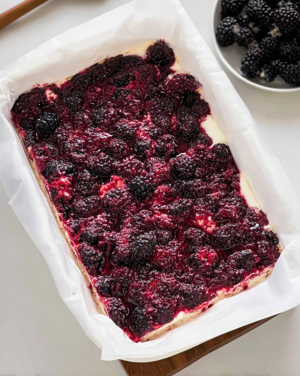 Blackberry Cream Cheese Bars 136 Blackberry Cream Cheese Bars